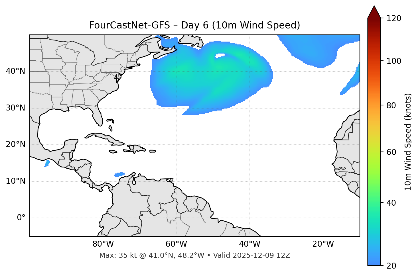 FourCastNet-GFS - Day 06