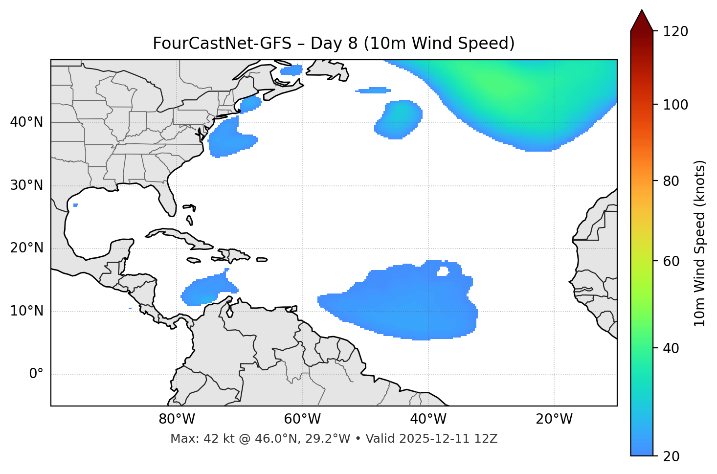 FourCastNet-GFS - Day 08