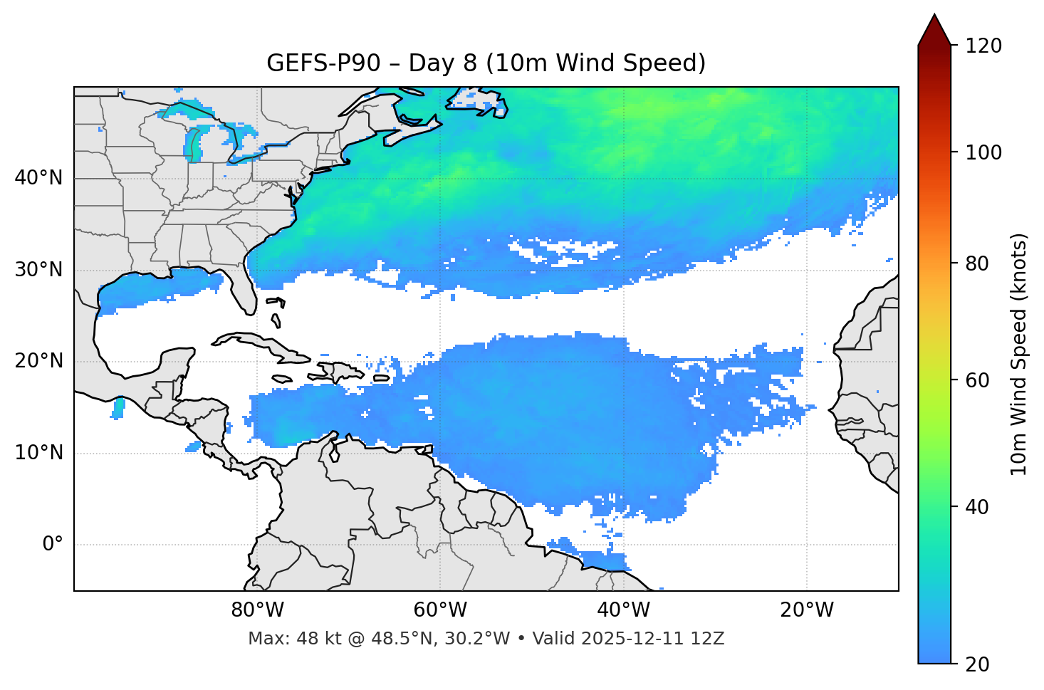 GEFS-P90 - Day 08