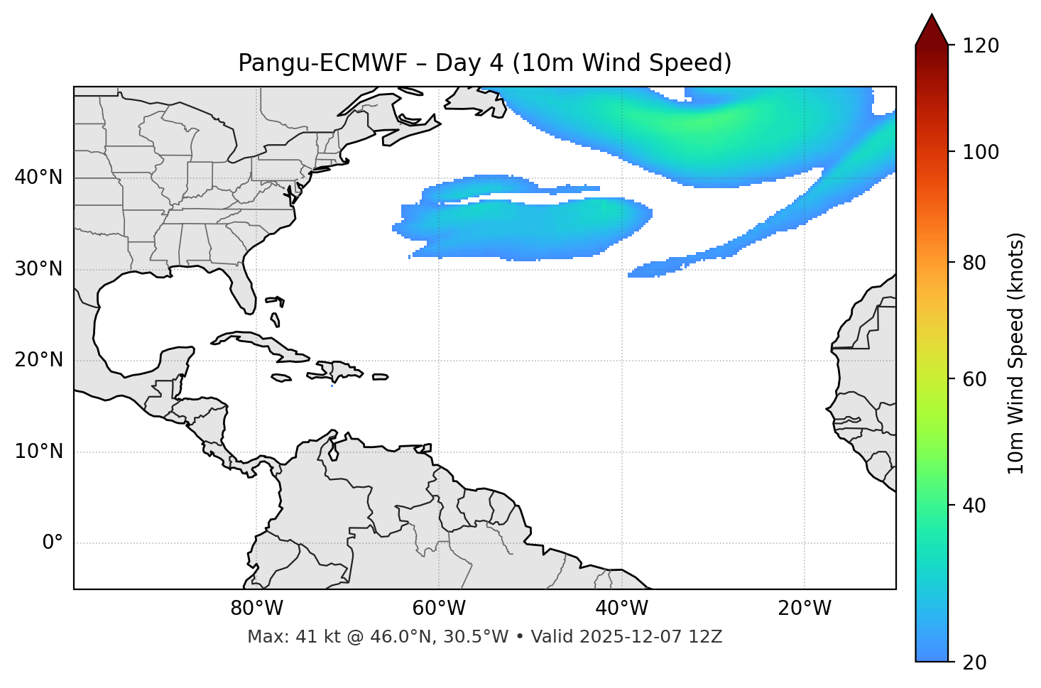 Pangu-ECMWF - Day 04