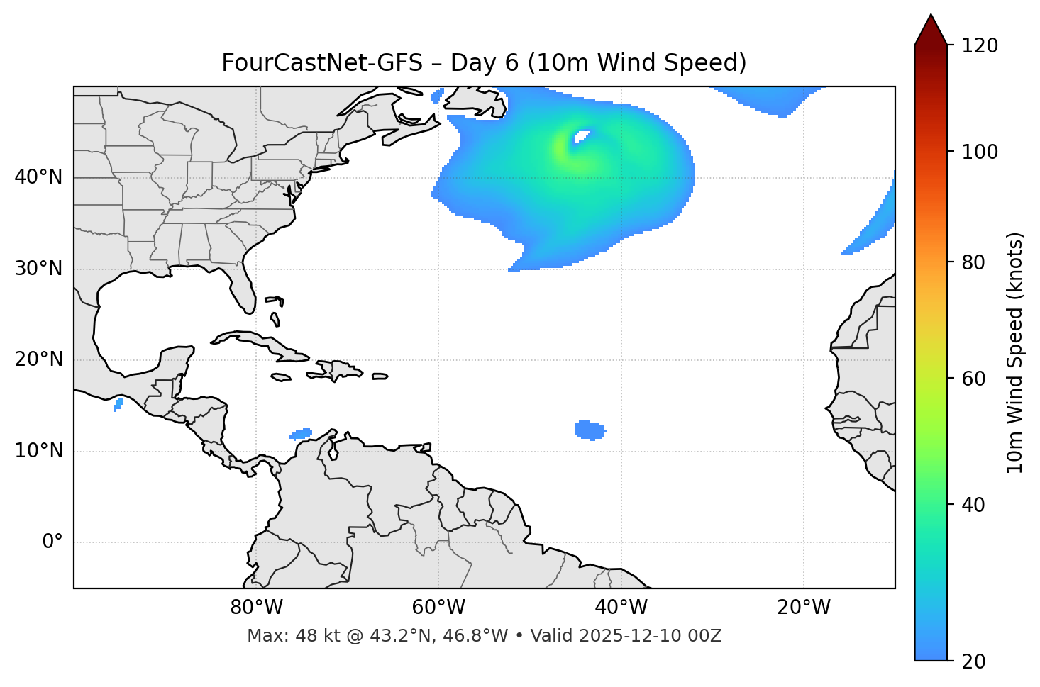 FourCastNet-GFS - Day 06