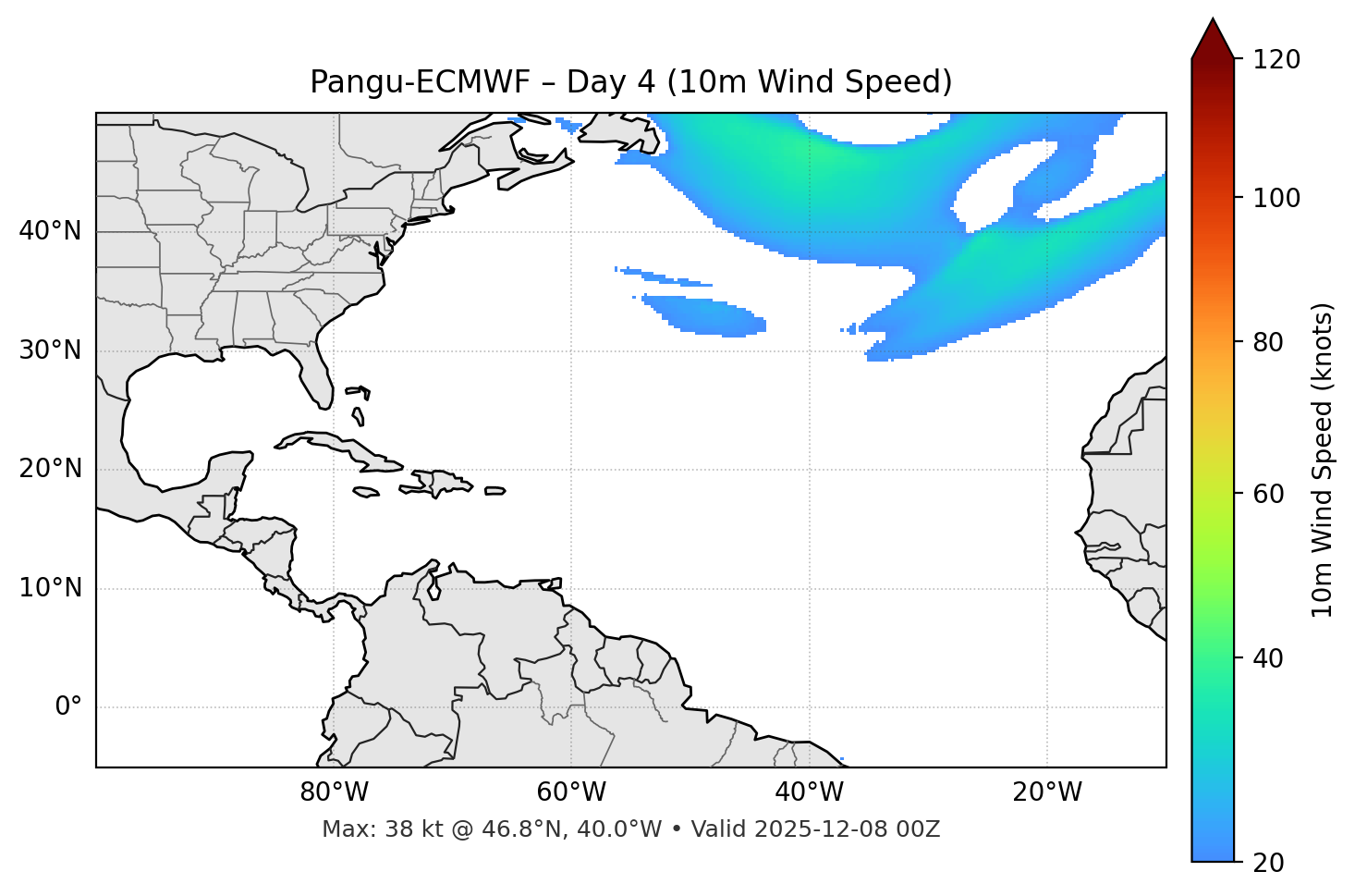 Pangu-ECMWF - Day 04