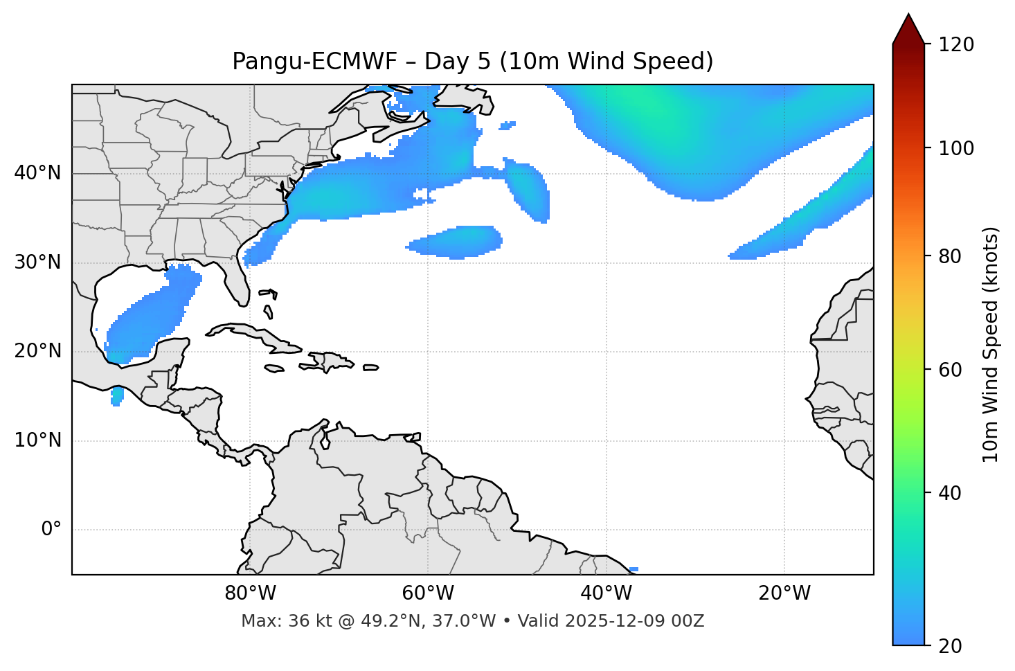 Pangu-ECMWF - Day 05