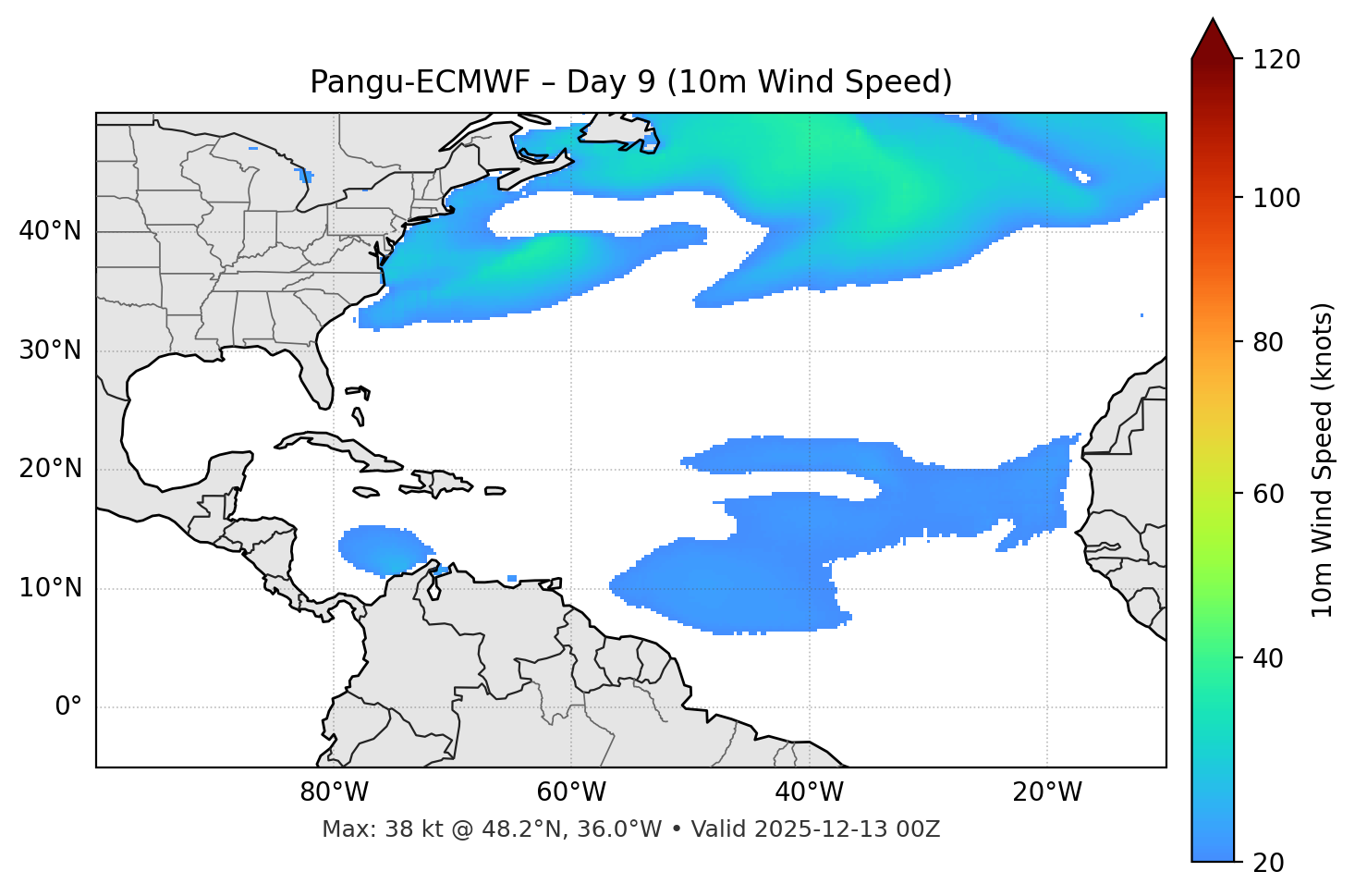 Pangu-ECMWF - Day 09