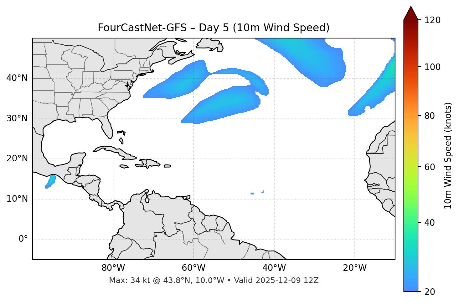 FourCastNet-GFS - Day 05