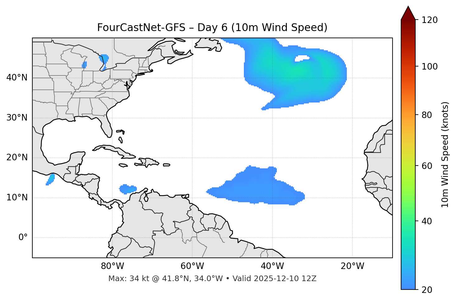 FourCastNet-GFS - Day 06