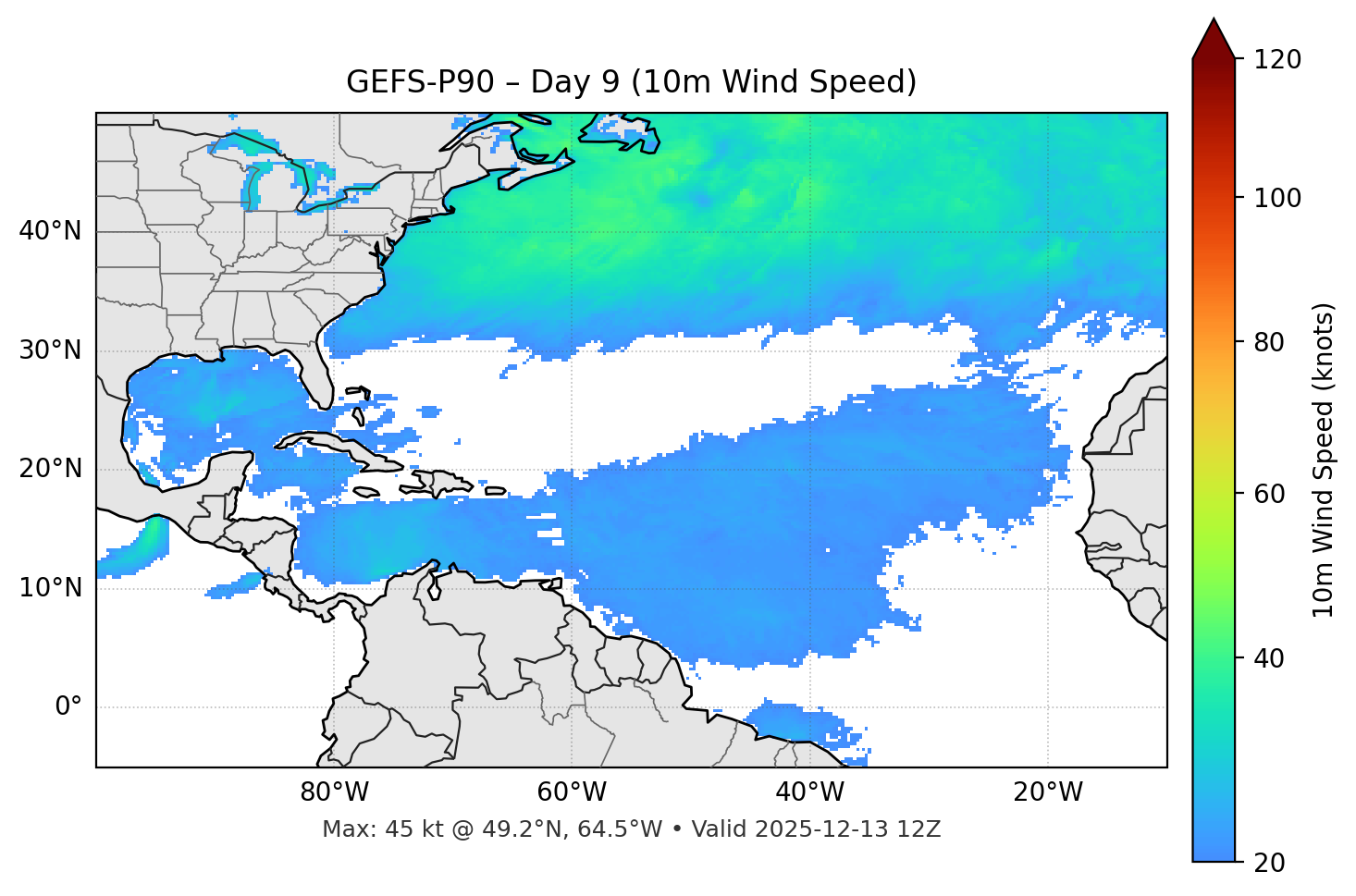 GEFS-P90 - Day 09
