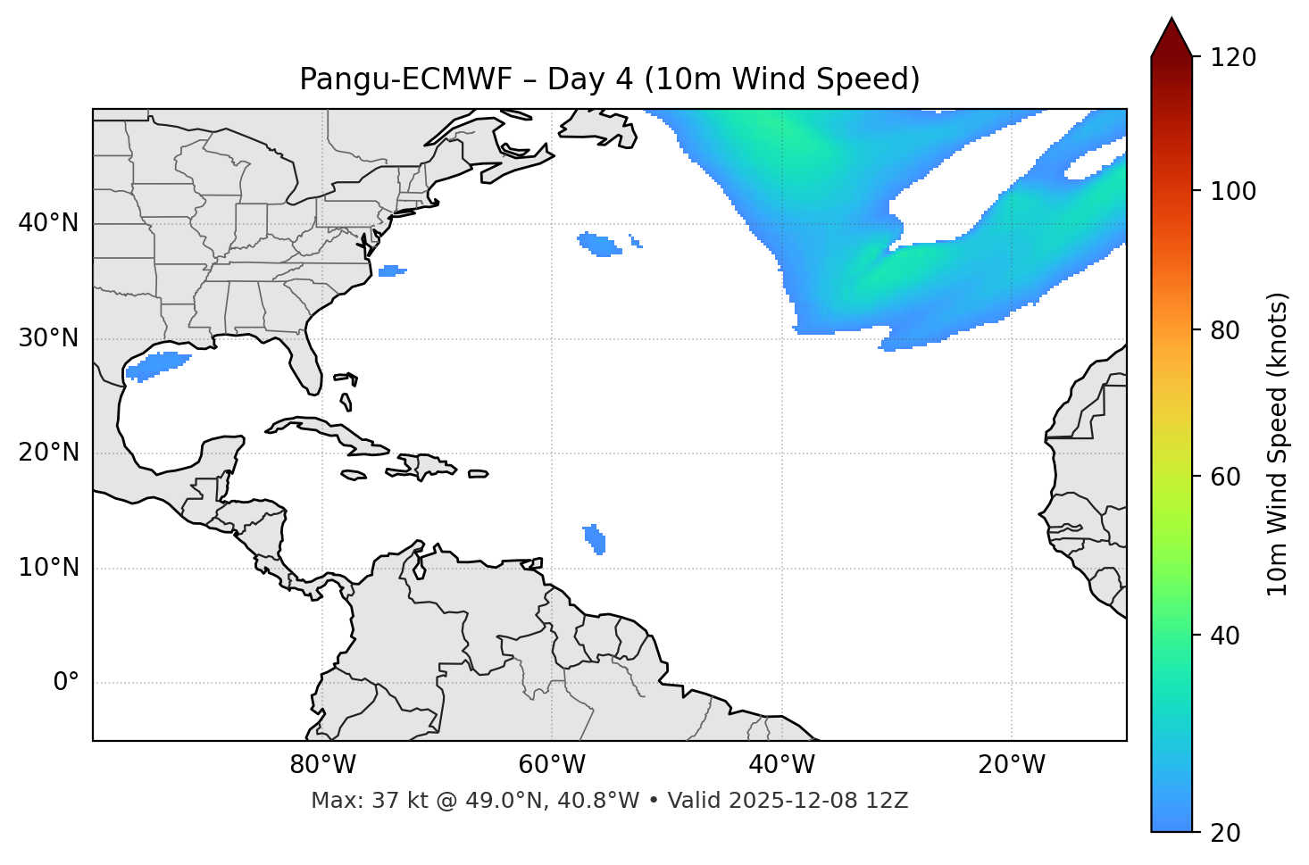 Pangu-ECMWF - Day 04
