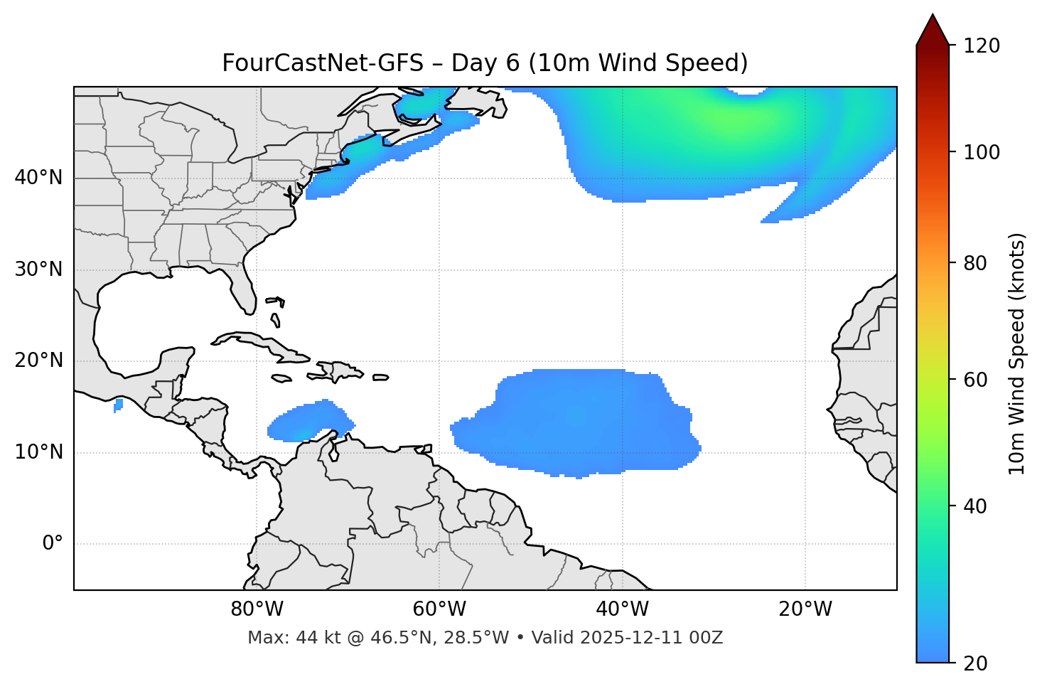 FourCastNet-GFS - Day 06