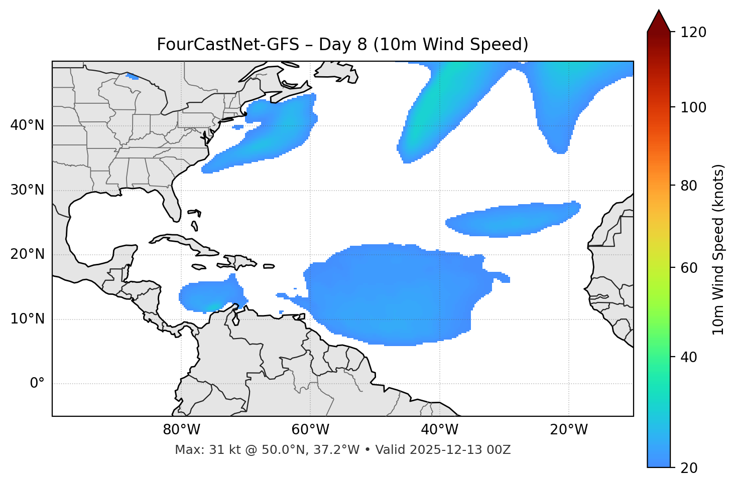 FourCastNet-GFS - Day 08