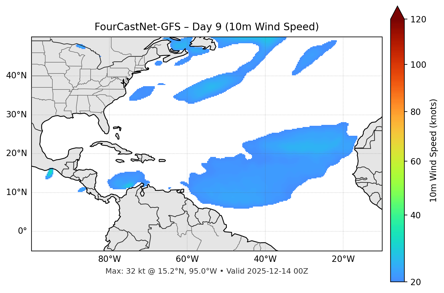 FourCastNet-GFS - Day 09