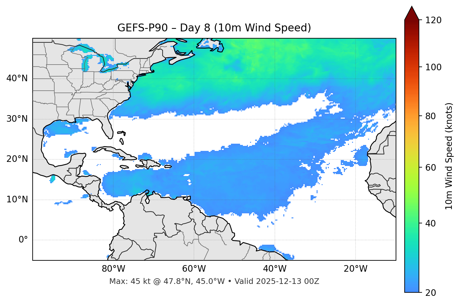 GEFS-P90 - Day 08