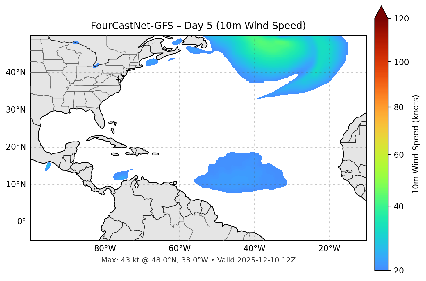 FourCastNet-GFS - Day 05
