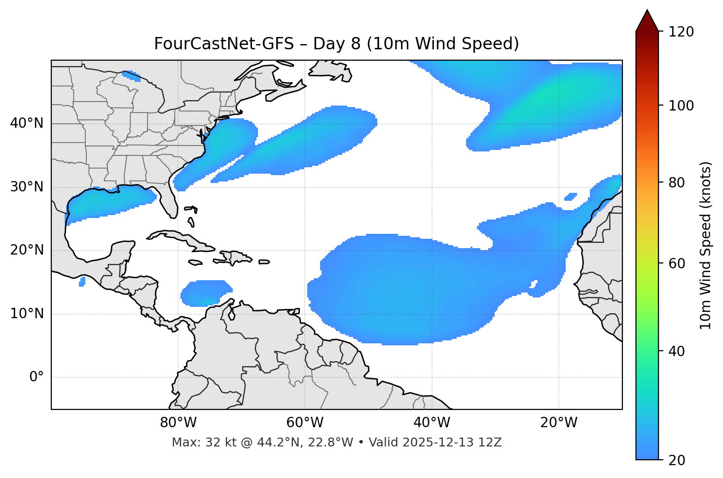 FourCastNet-GFS - Day 08
