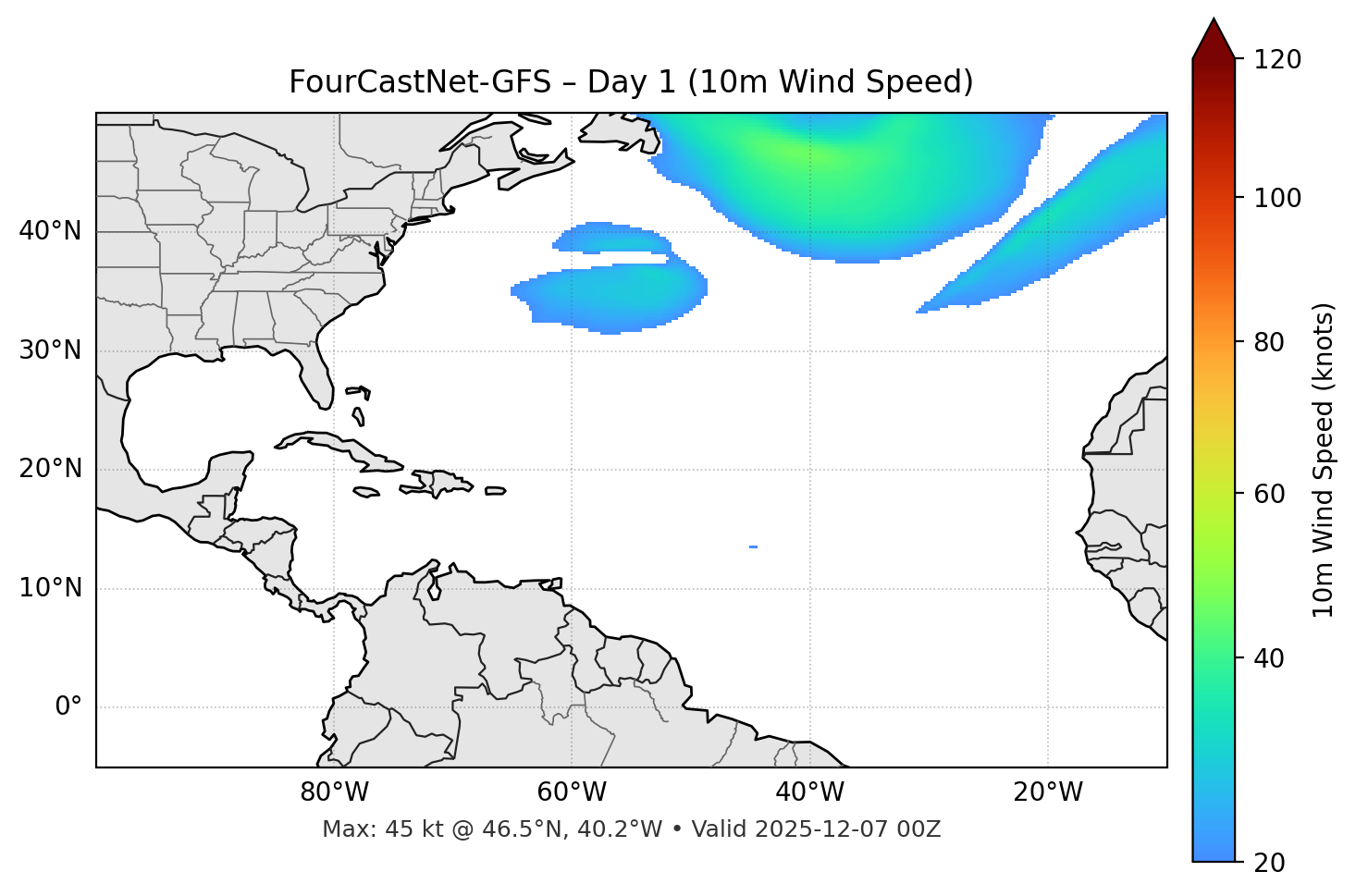 FourCastNet-GFS - Day 01