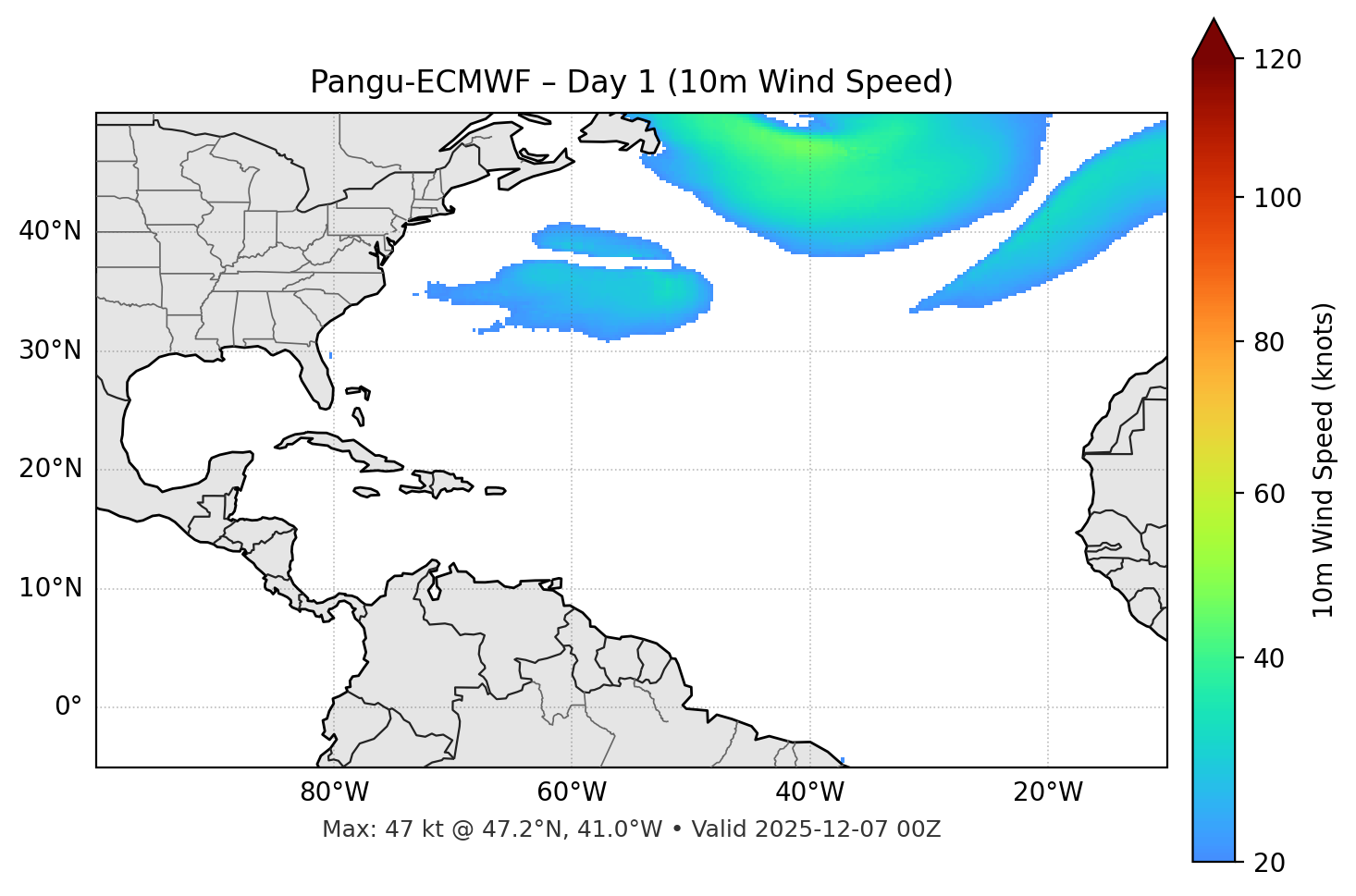 Pangu-ECMWF - Day 01