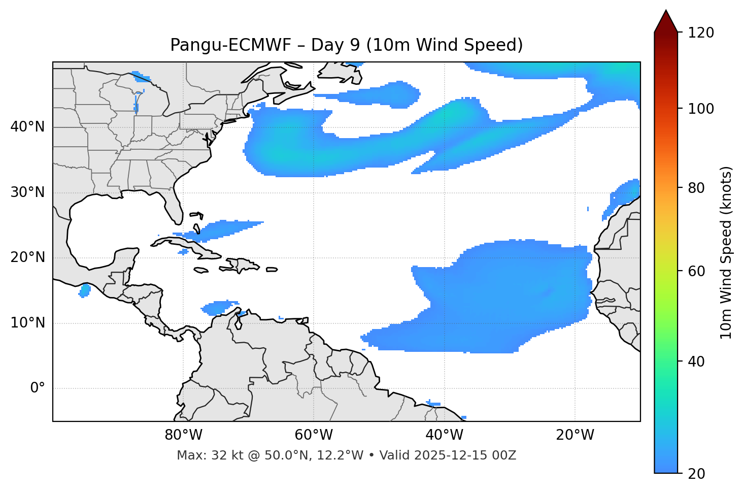 Pangu-ECMWF - Day 09