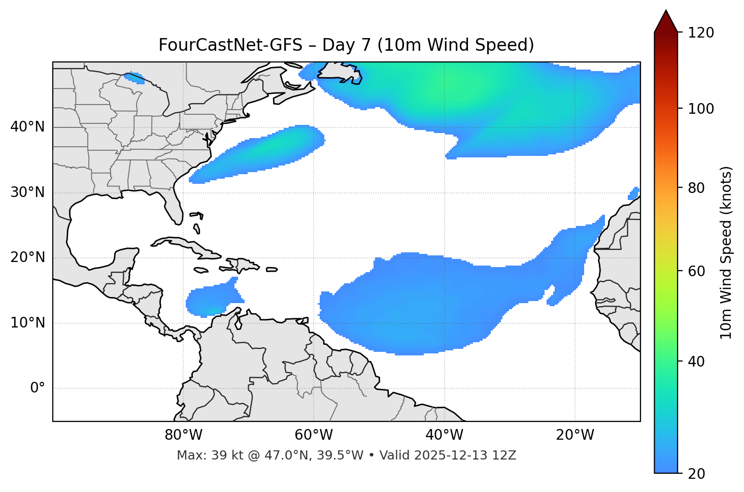 FourCastNet-GFS - Day 07