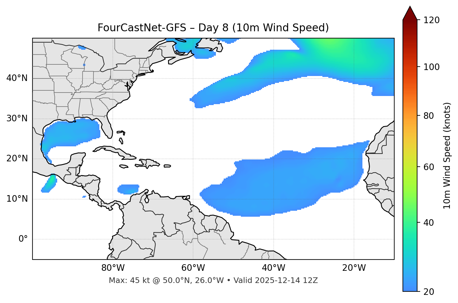 FourCastNet-GFS - Day 08
