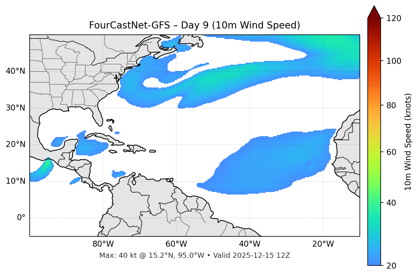 FourCastNet-GFS - Day 09