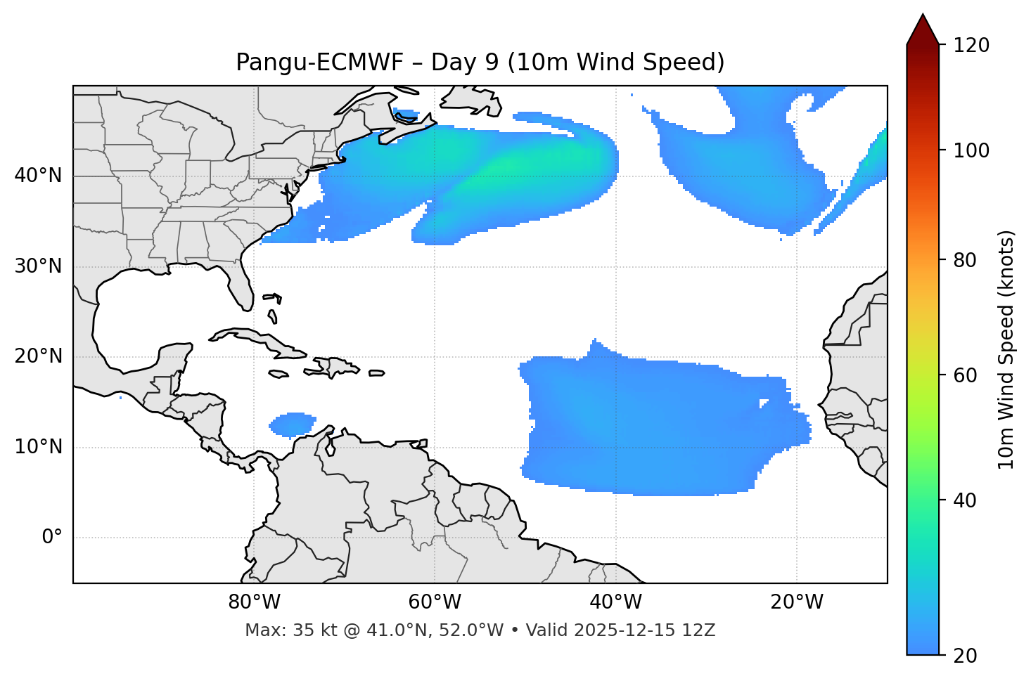 Pangu-ECMWF - Day 09