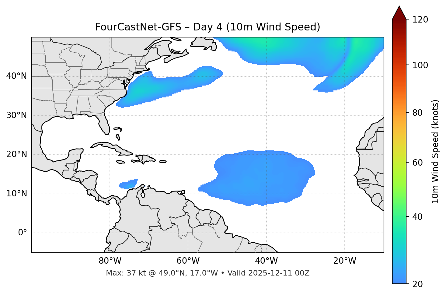 FourCastNet-GFS - Day 04