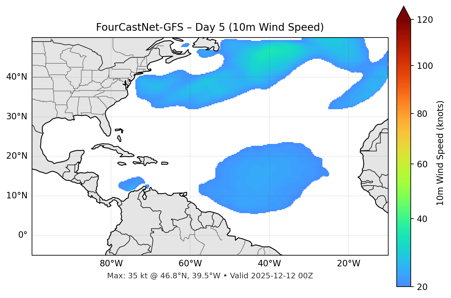 FourCastNet-GFS - Day 05
