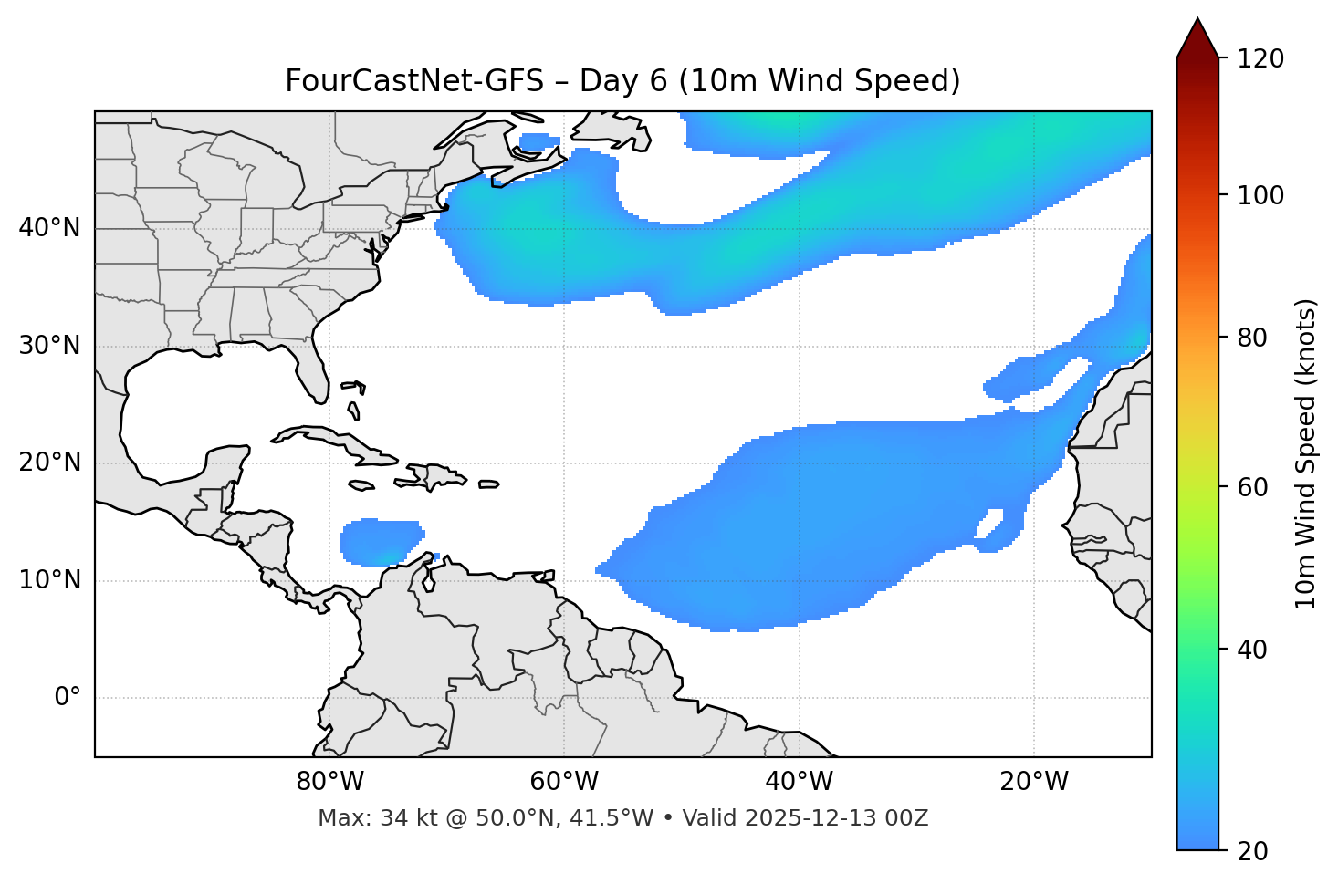 FourCastNet-GFS - Day 06