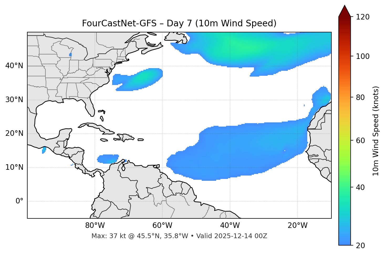 FourCastNet-GFS - Day 07