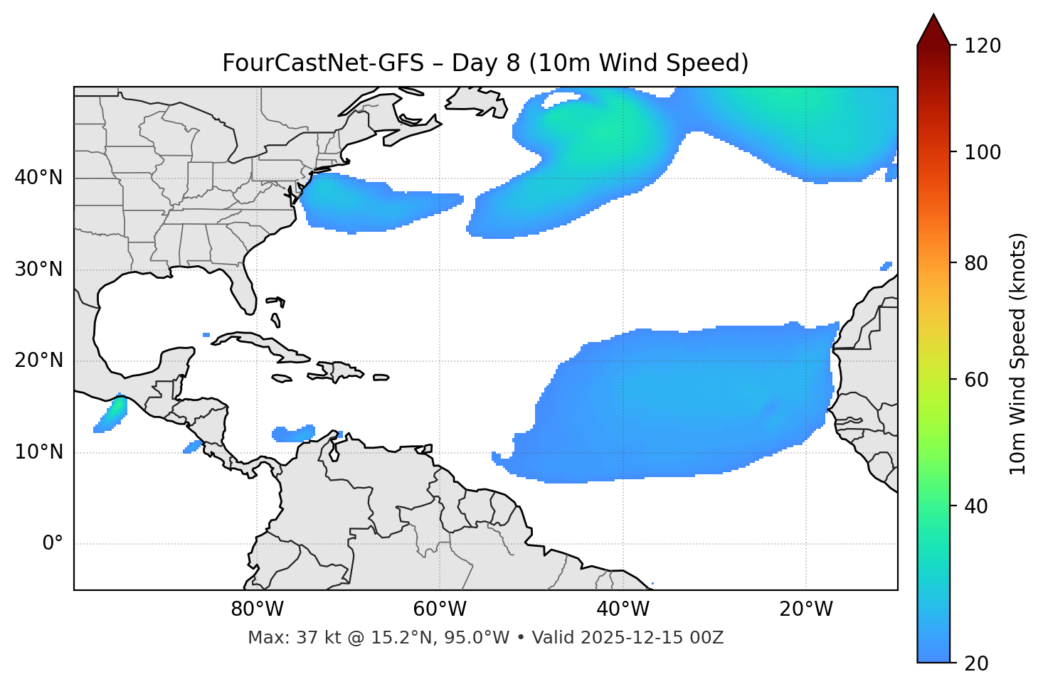 FourCastNet-GFS - Day 08