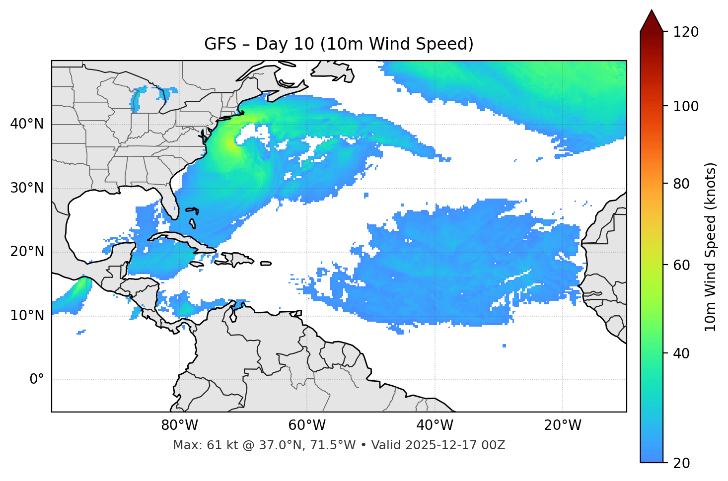 GFS - Day 10