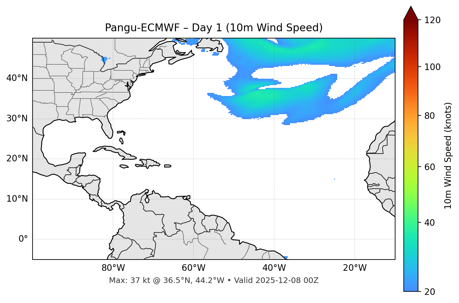 Pangu-ECMWF - Day 01