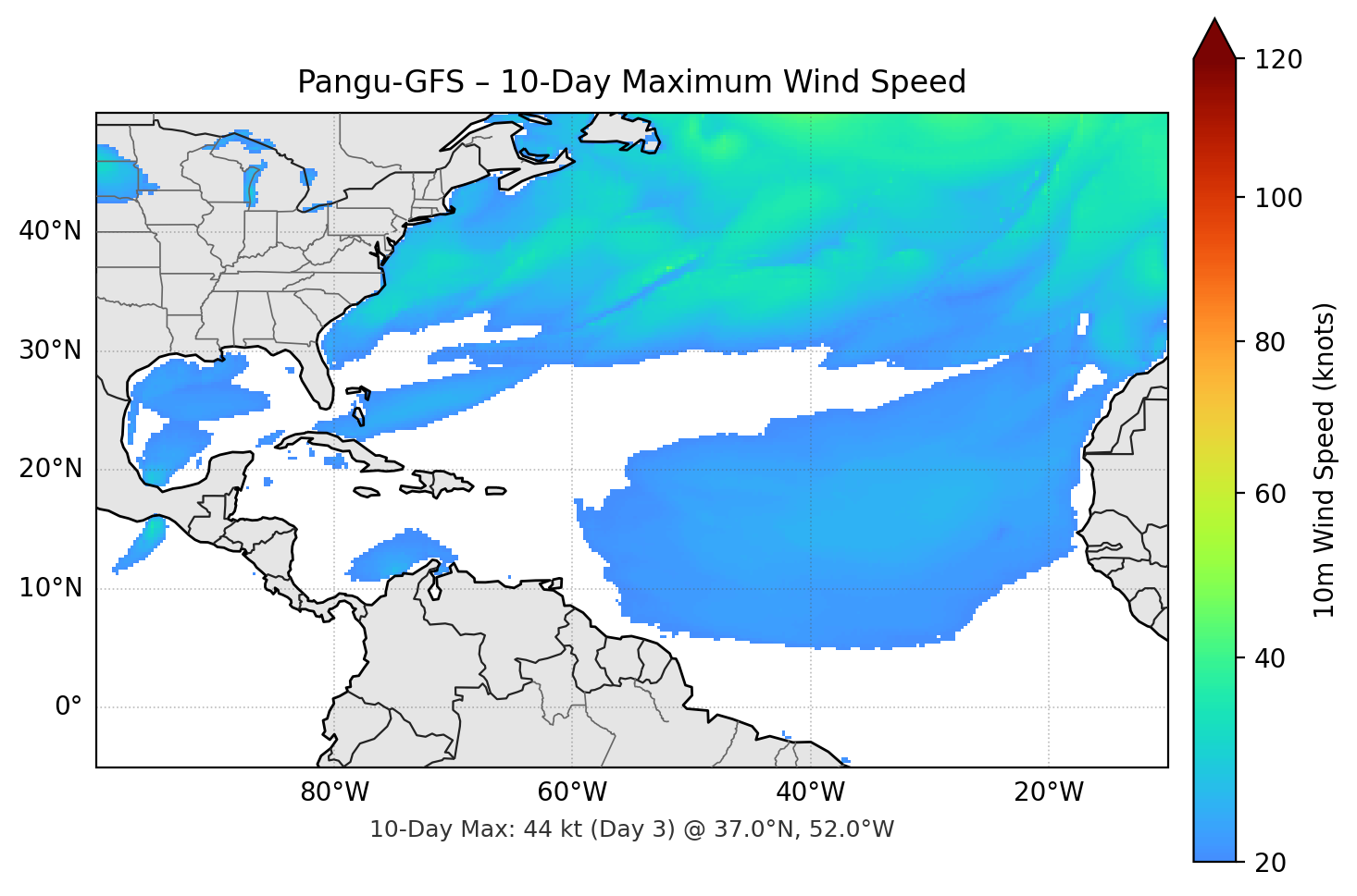 Pangu-GFS 10-Day Max