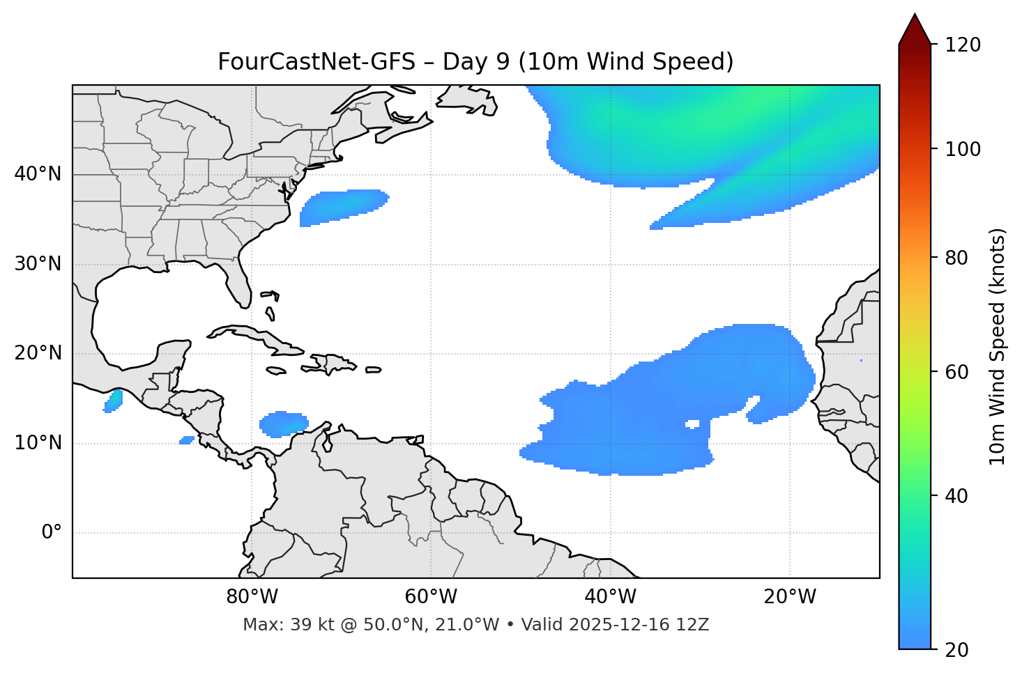 FourCastNet-GFS - Day 09