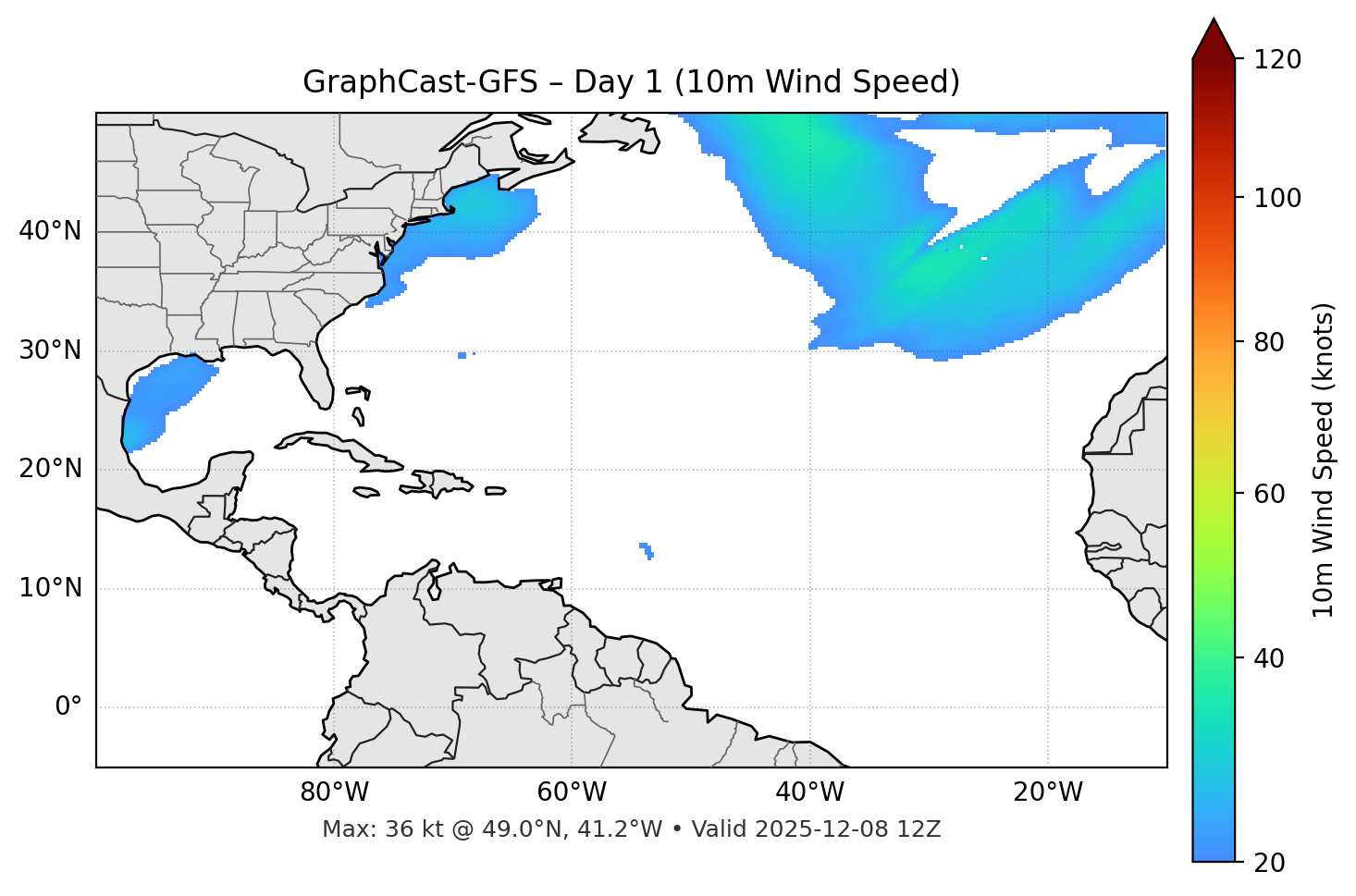 GraphCast-GFS - Day 01