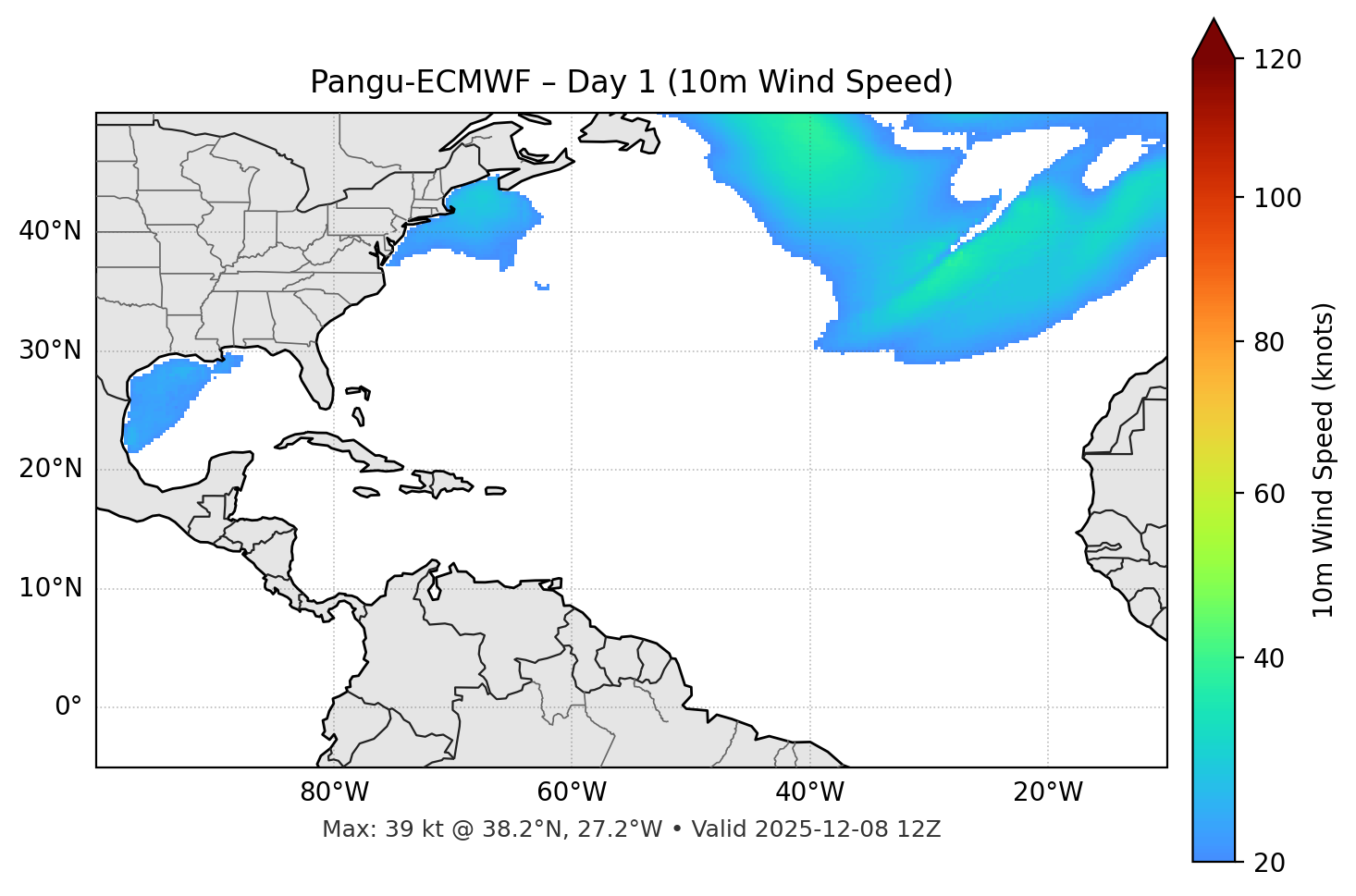 Pangu-ECMWF - Day 01