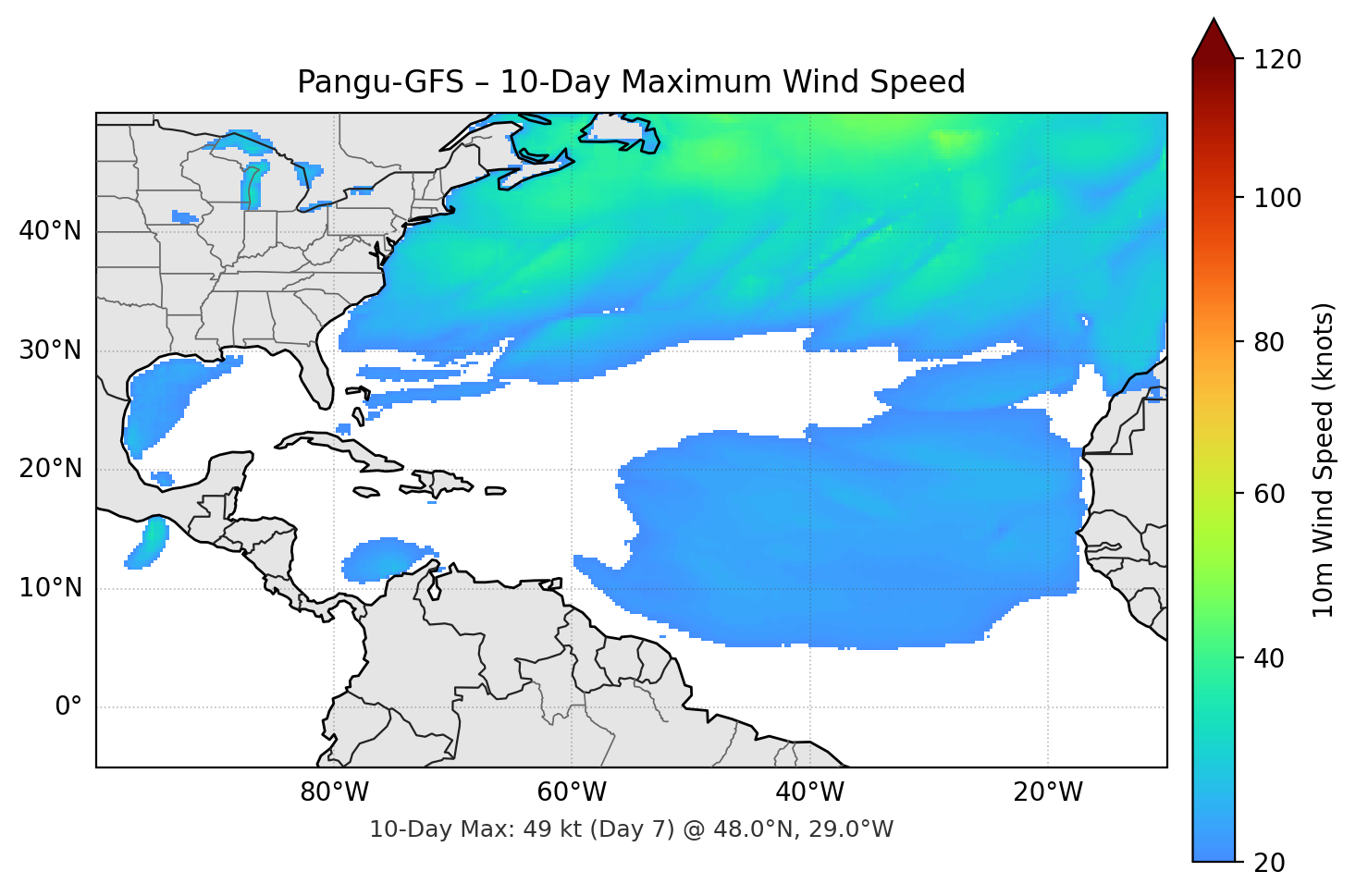Pangu-GFS 10-Day Max