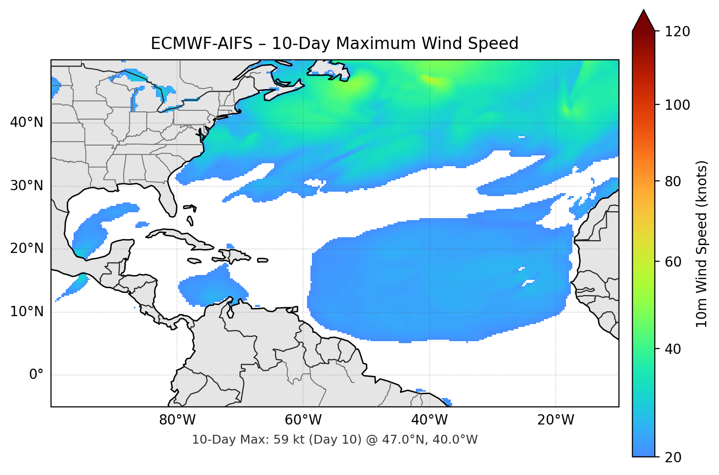 ECMWF-AIFS 10-Day Max