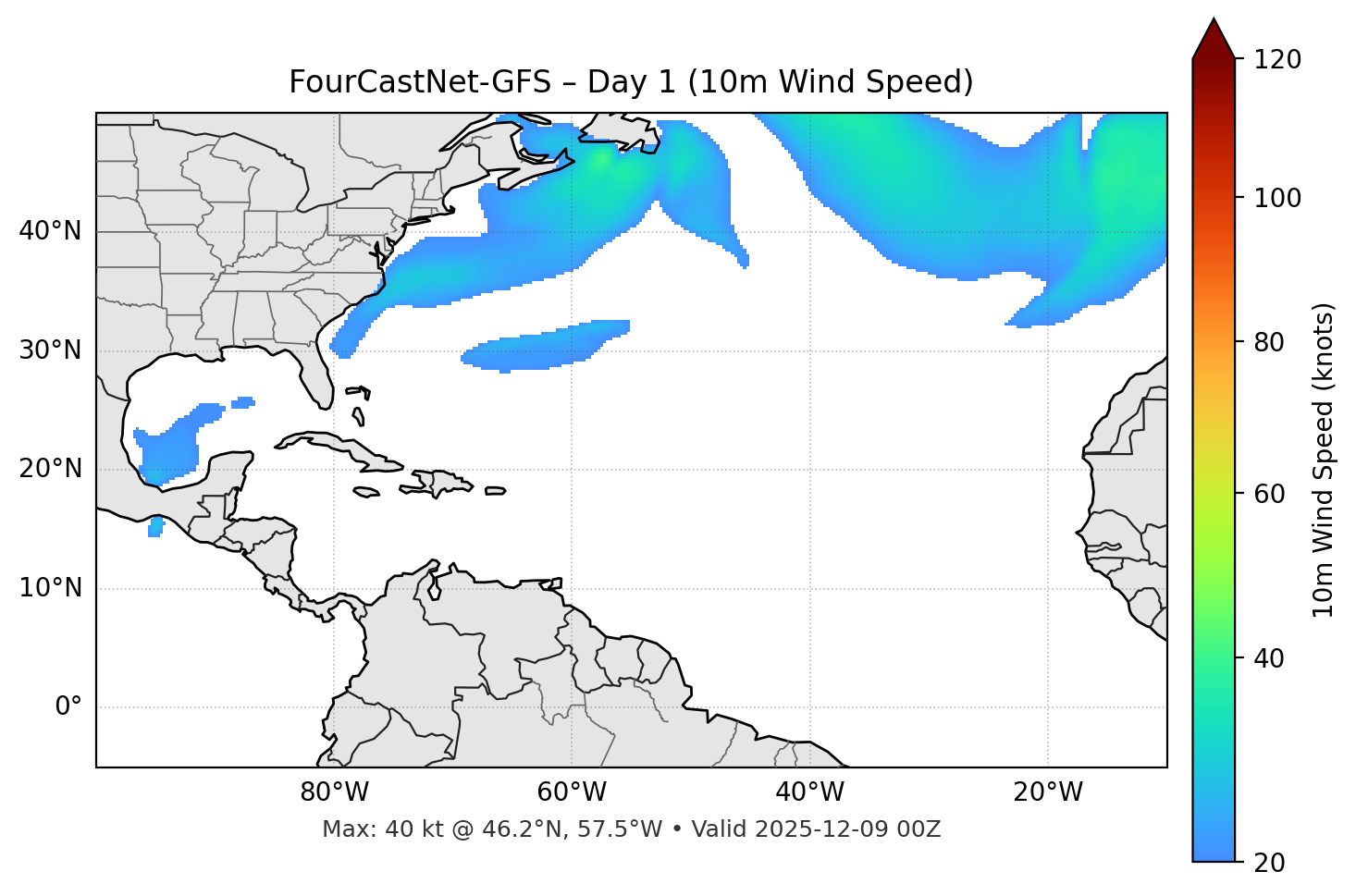 FourCastNet-GFS - Day 01