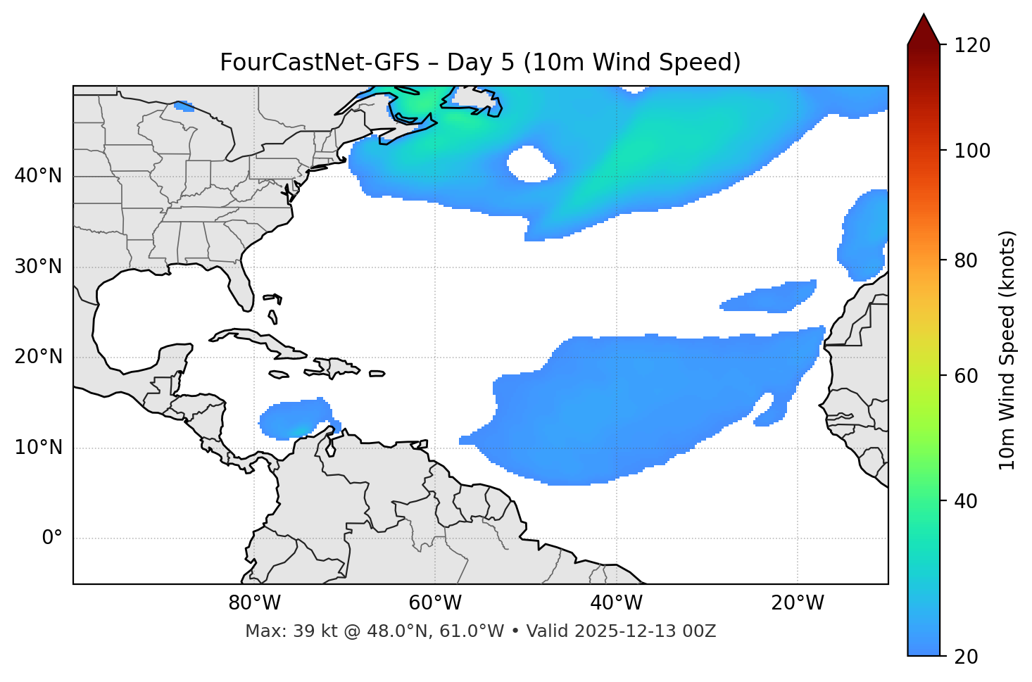 FourCastNet-GFS - Day 05