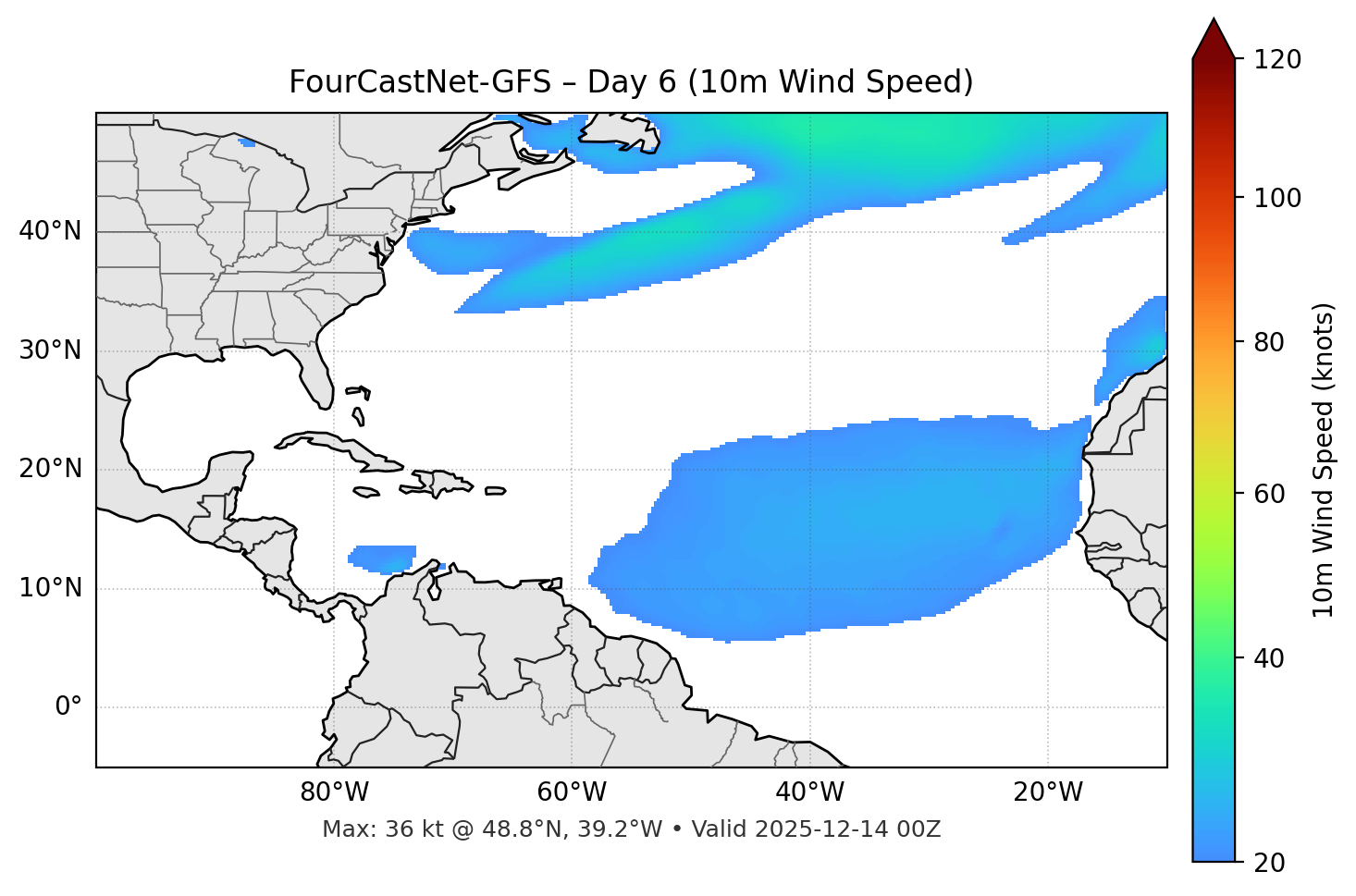 FourCastNet-GFS - Day 06