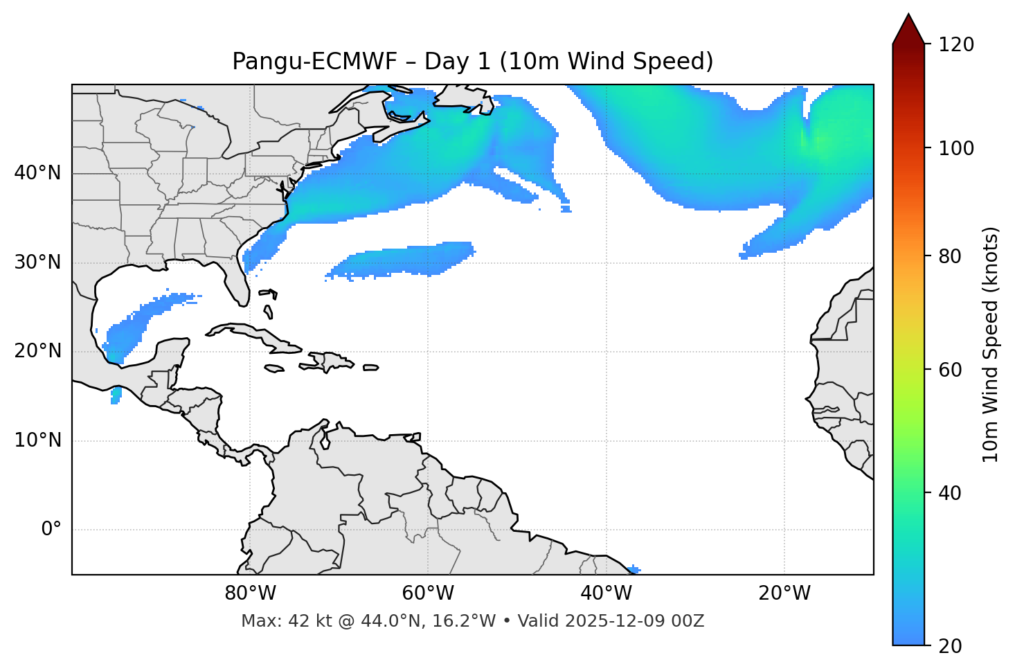 Pangu-ECMWF - Day 01