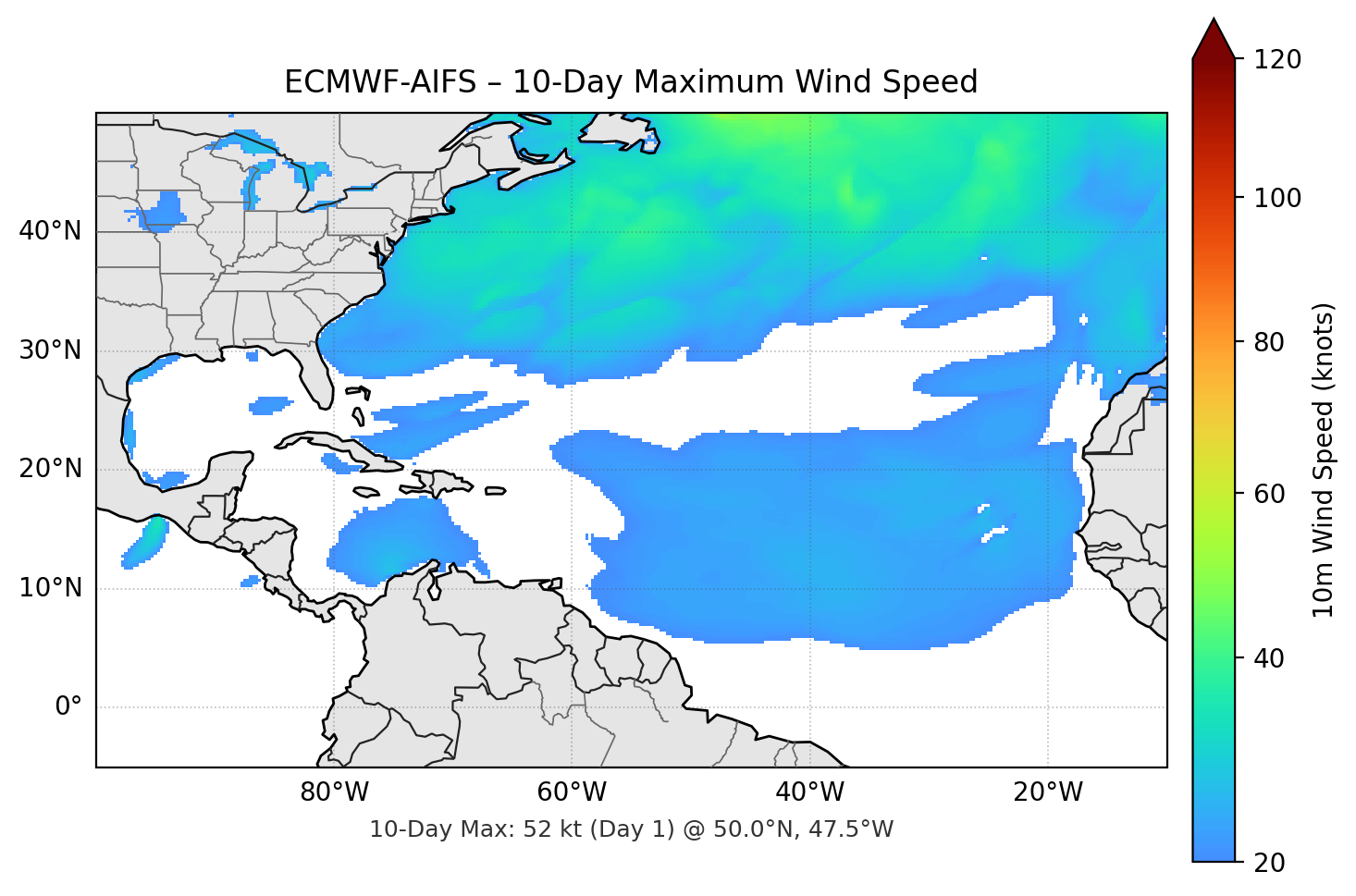 ECMWF-AIFS 10-Day Max