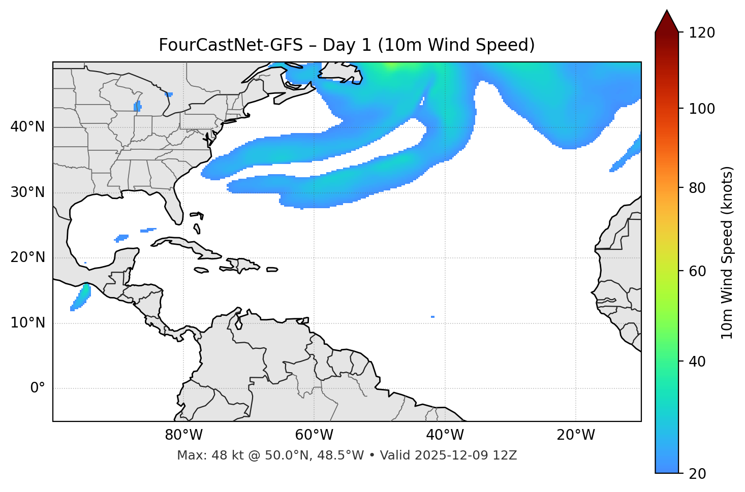 FourCastNet-GFS - Day 01