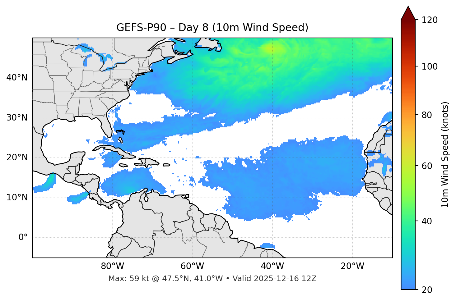 GEFS-P90 - Day 08