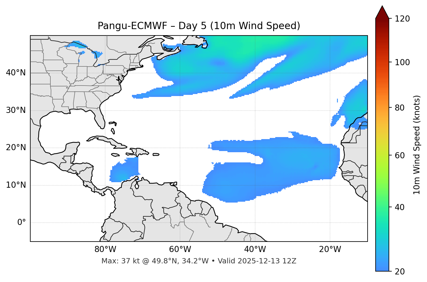 Pangu-ECMWF - Day 05