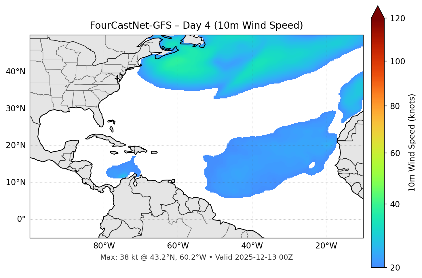 FourCastNet-GFS - Day 04