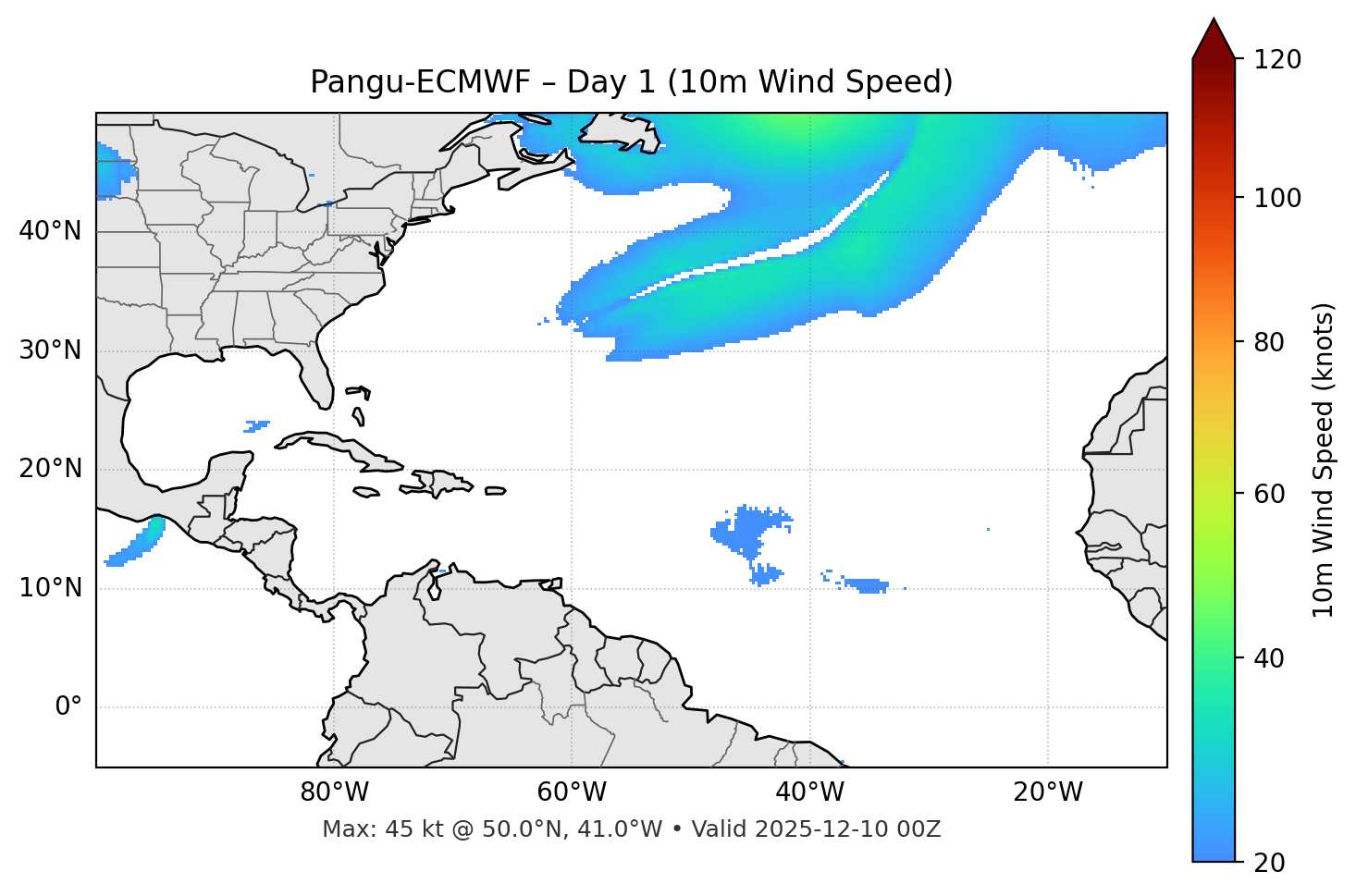 Pangu-ECMWF - Day 01