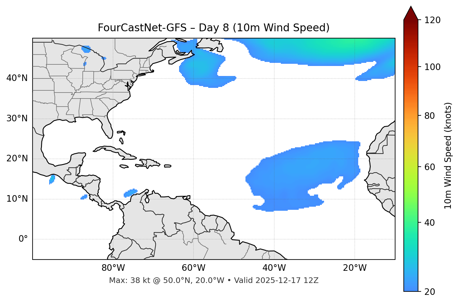 FourCastNet-GFS - Day 08