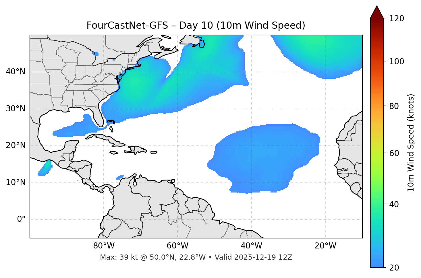 FourCastNet-GFS - Day 10